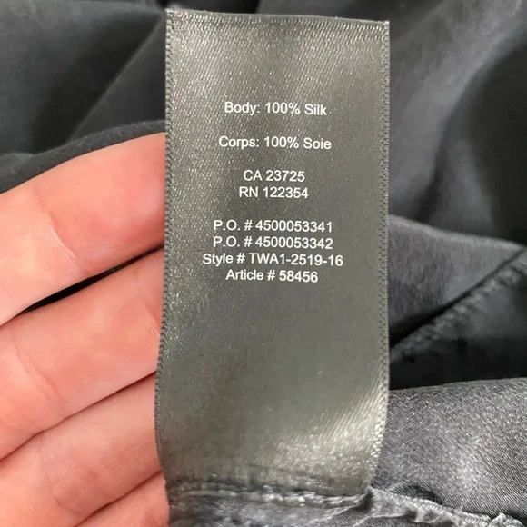 Small Babaton silk blouse​​​​​​​​ - Picture 10 of 10